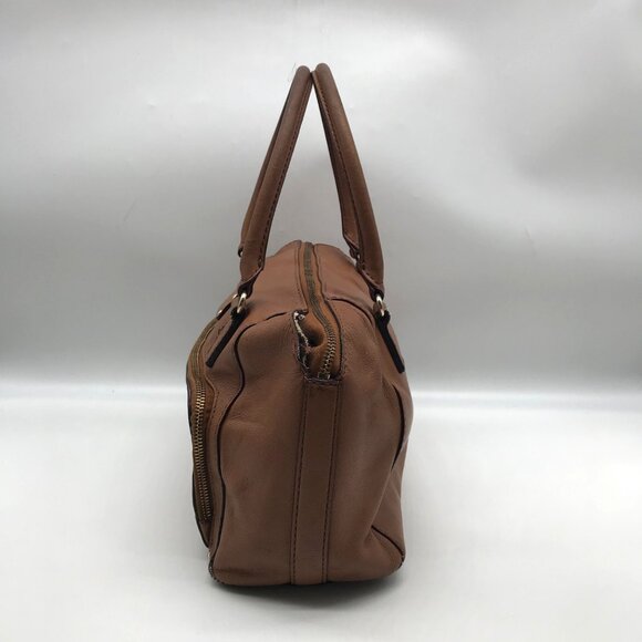 Kate Spade Cognac Leather Catalina Baxter Street Tote - Picture 3 of 12